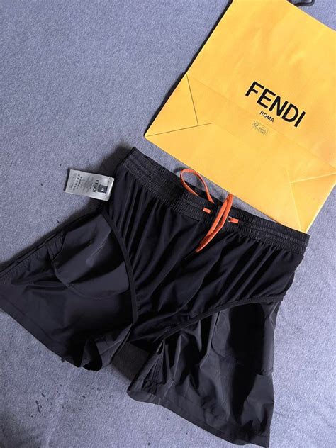 fake fendi swimming trunks|fendi swim shorts water reactive.